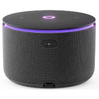 Яндекс Новая Станция Мини 3 Про, черный