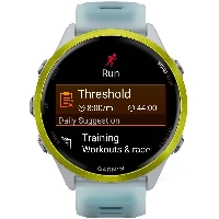 Garmin Forerunner 570 47mm, Amp Yellow/Translucent Whitestone/Turquoise