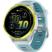 Garmin Forerunner 570 47mm, Amp Yellow/Translucent Whitestone/Turquoise