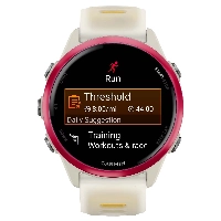 Garmin Forerunner 570 42mm, Raspberry/Translucent Bone/Mango