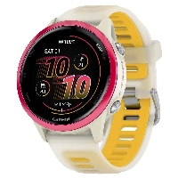 Garmin Forerunner 570 42mm, Raspberry/Translucent Bone/Mango