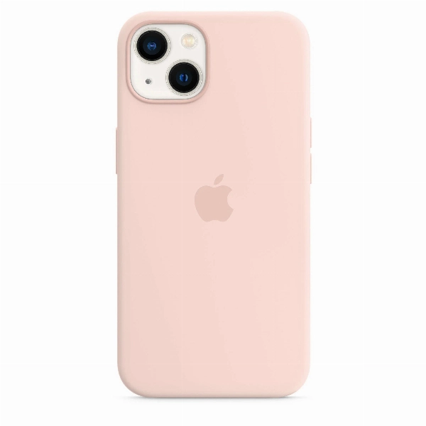 Apple iPhone 13 Silicon Case (MM283), Chalk Pink, розовый