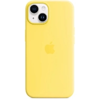 Apple iPhone 14 Silicon Case (MQU73), Canary Yellow, желтый