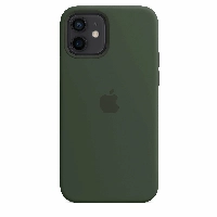 Apple iPhone 12/12 Pro Silicone Case (MHL33), Cyprus Green, зеленый