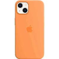 Apple iPhone 13 Silicon Case (MM243), Marigold, оранжевый