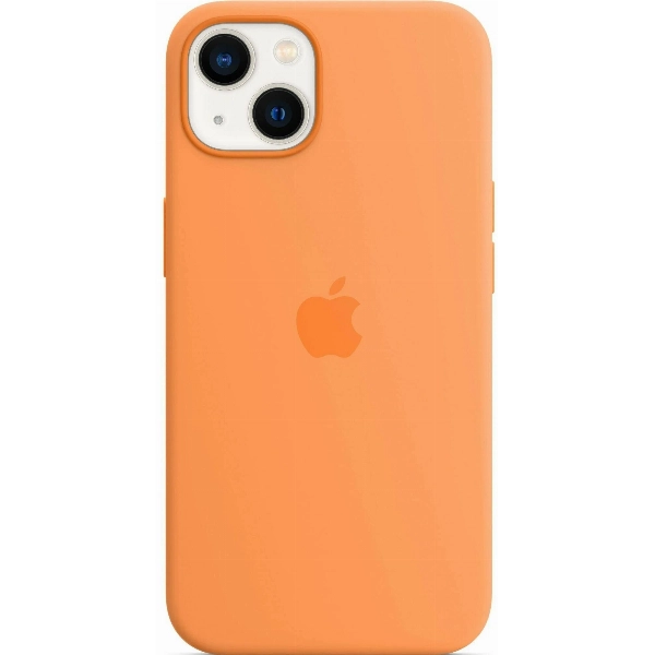 Apple iPhone 13 Silicon Case (MM243), Marigold, оранжевый