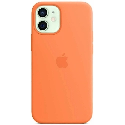 Чехол Apple iPhone 12 mini Silicone Case (MHKN3), Kumquat, оранжевый