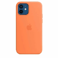 Apple iPhone 12 mini Silicone Case (MHKN3), Kumquat, оранжевый