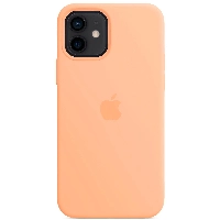 Apple iPhone 12/12 Pro Silicone Case (MK023 ), Cantaloupe, оранжевый