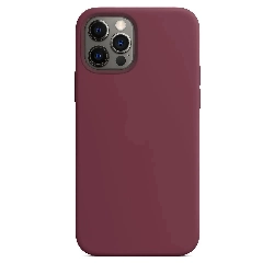 Чехол Apple iPhone 12/12 Pro Silicone Case (MHL23), Plum, сливовый