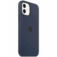 iPhone 12/12 Pro Silicone Case (MHL43), Deep Navy, синий