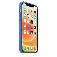  iPhone 12/12 Pro Silicone Case (MHL43), Capri Blue, голубой