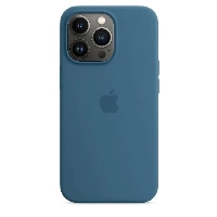 Apple iPhone 13 Pro Silicone Case (MM2G3), Blue Jay, синий