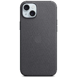 Чехол Apple iPhone 15 Plus FineWoven (MT423), Black, черный
