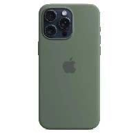 Apple iPhone 15 Pro Max Silicone Case, cypress, Зеленый