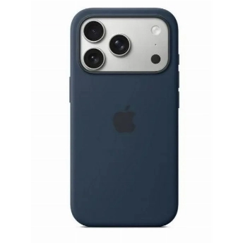 Чехол Apple iPhone 17 Pro Max Silicone Case (MGFP4), midnight, Темно-синий