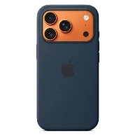 Apple iPhone 17 Pro Max Silicone Case (MGFP4), midnight, Темно-синий