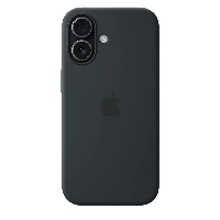Apple iPhone 17 Silicone Case, black, Черный