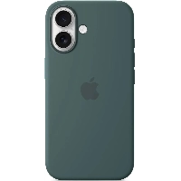 iPhone 16 Plus Silicone Case (MYYH3), lake green, Зеленый