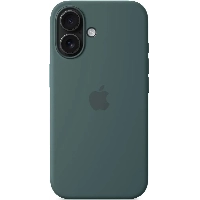 iPhone 16 Plus Silicone Case (MYYH3), lake green, Зеленый