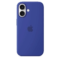 iPhone 16 Plus Silicone Case (MYYF3), ultramarine, Синий