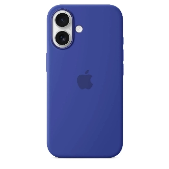 Чехол iPhone 16 Plus Silicone Case (MYYF3), ultramarine, Синий