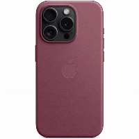 Apple iPhone 15 Pro FineWoven (MT4L3), Mulberry, бордовый