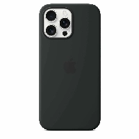 Apple iPhone 16 Pro Max Silicone Case (MYYT3), Black, черный
