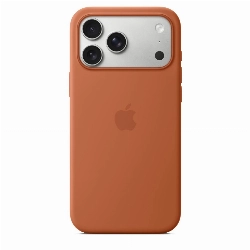 Чехол Apple iPhone 17 Pro Max Silicone Case (MGFQ4), Terra Cotta, терракотовый