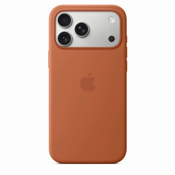 Чехол Apple iPhone 17 Pro Max Silicone Case (MGFQ4), Terra Cotta, терракотовый
