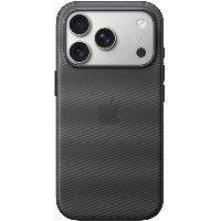 iPhone 17 Pro Max TechWoven Case (MGF84), Black, черный