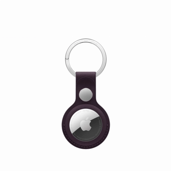 Брелок для Apple AirTag FineWoven Key Ring (MA7K4), Blackberry, фиолетовый