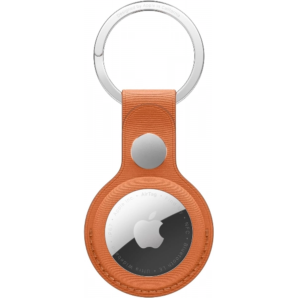 Брелок для Apple AirTag FineWoven Key Ring (MGFY4), Fox Orange, оранжевый