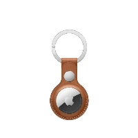 Брелок для Apple AirTag  Leather Key Ring (MX4M2), Saddle Brown, коричневый