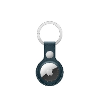 Брелок для Apple AirTag Leather Key Ring (MHJ23), Baltic Blue, синий