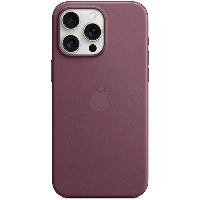 Apple iPhone 15 Pro Max FineWoven, mulberry, Бордовый