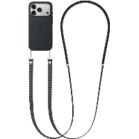 Ремешок Apple Crossbody Strap, black, Черный  MGGL4