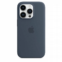 iPhone 14 Pro Silicone Case (MPTF3 ), Storm Blue, синий 