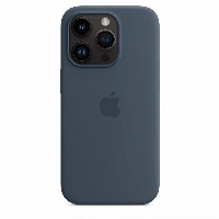 iPhone 14 Pro Silicone Case (MPTF3 ), Storm Blue, синий 