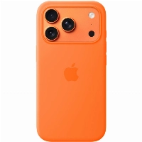 iPhone 17 Pro Max Silicone Case (MGFL4), Orange, оранжевый