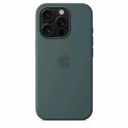 Чехол iPhone 16 Pro Max Silicone Case (MA7V4), Lake Green, зеленый