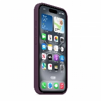 iPhone 16 Silicone Case (MYY43), Plum, бордовый