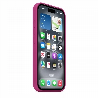 iPhone 16 Silicone Case (MYY53), Fuchsia, розовый