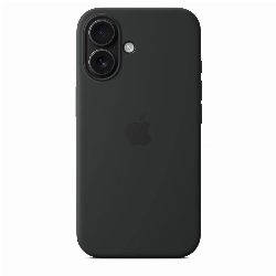 Чехол iPhone 16 Plus Silicone Case (MYY93), Black, черный