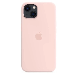 Чехол iPhone 13 mini Silicone Case (MM203), Chalk Pink, розовый