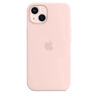 iPhone 13 mini Silicone Case (MM203), Chalk Pink, розовый