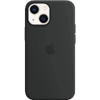 iPhone 13 mini Silicone Case (MM223), Midnight, черный
