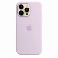 iPhone 14 Pro Max Silicone Case (MPTW3), lilac, лиловый