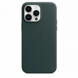 Чехол Apple iPhone 14 Pro Max Leather Case (MPPN3), Forest Green, зеленый