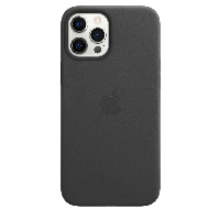 Apple iPhone 13 Pro Leather Case (MM1H3), Midnight, черный